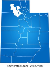 map of Utah