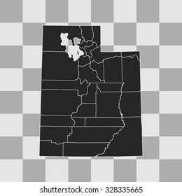map of Utah