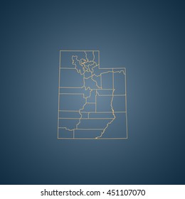 Map of Utah