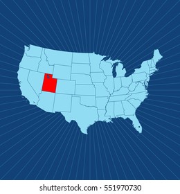 map of Utah