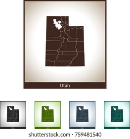 map of Utah
