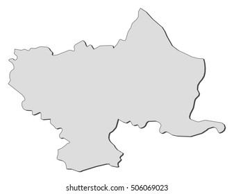 Map - Utena (Lithuania)