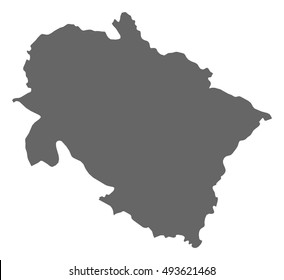 Map - Uttarakhand (India)