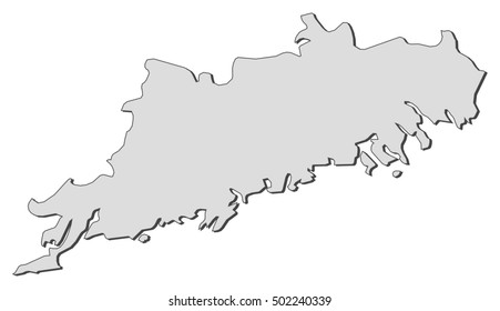 Map - Uusimaa (Finland)