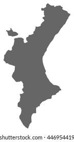 Map - Valencian Community (Spain)