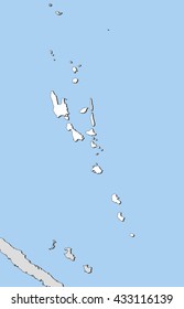 Map - Vanuatu