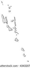 Map - Vanuatu