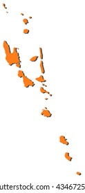 Map - Vanuatu