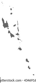 Map - Vanuatu