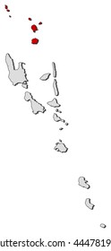 Map - Vanuatu, Torba