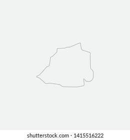 Map of Vatikan graphic element Illustration template 