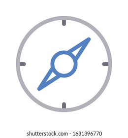 map vector color line icon 