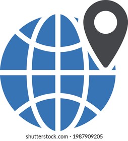 map vector glyph color icon