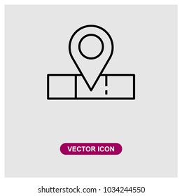 Map Vector Icon