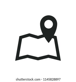 map vector icon