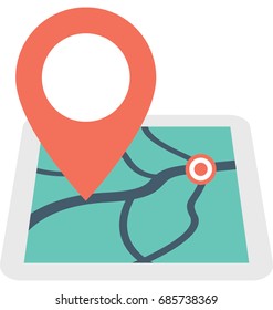 
Map Vector Icon
