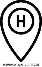 Map Vector illustration on a transparent background.Premium quality symmbols.Stroke vector icon for concept and graphic design. 