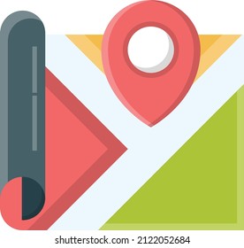 map Vector illustration on a transparent background.Premium quality symmbols.Vector line flat icon for concept and graphic design.