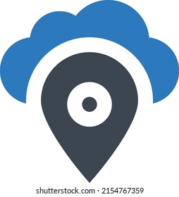 map Vector illustration on a transparent background.Premium quality symbols.Glyphs vector icon for concept and graphic design.