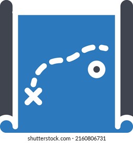 map Vector illustration on a transparent background. Premium quality symmbols. Glyphs vector icons for concept and graphic design. 