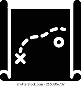 map Vector illustration on a transparent background. Premium quality symmbols. Glyphs vector icons for concept and graphic design. 