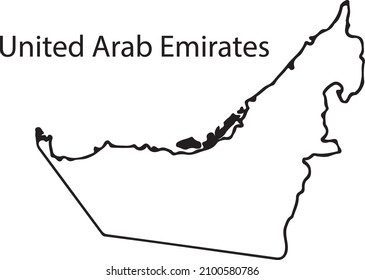 map vector, isolated on white background  Black template, flat earth 
