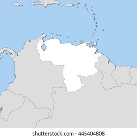 Map - Venezuela