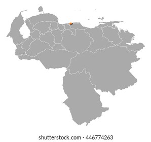 Map - Venezuela, Capital District