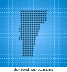 map of Vermont