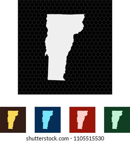 map of Vermont