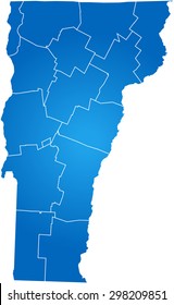 map of Vermont