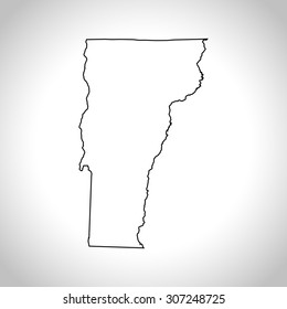 map of Vermont