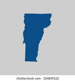 map of Vermont