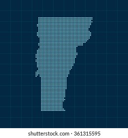 map of Vermont