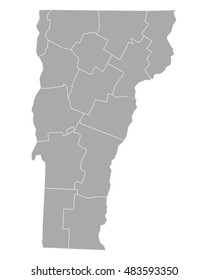 Map of Vermont