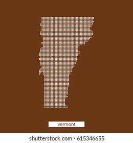map of Vermont