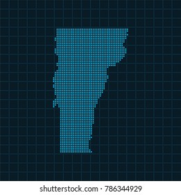 map of Vermont
