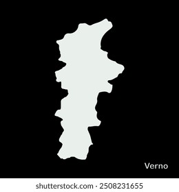 Mapa de Verno Block, Distrito de Gumla, estado de Jharkhand, República de la India, Gobierno de Jharkhand, territorio indio, India oriental, política, aldea, turismo