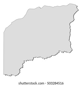 Map - Vichada (Colombia)