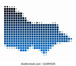 Map of Victoria