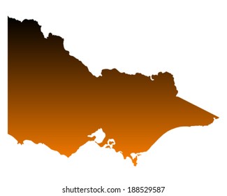 Map of Victoria