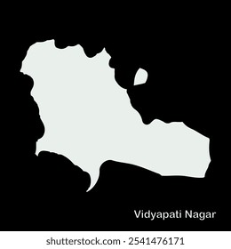 Mapa de Vidyapati Nagar Block, Distrito de Samastipur, Estado de Bihar, República de la India, Gobierno de Bihar, territorio indio, India oriental, política, aldea, turismo