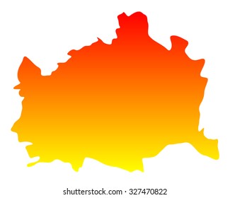 Map of Vienna