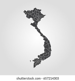 Map of Vietnam