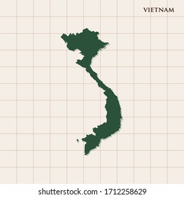 Map Vietnam Vector Design Template Stock Vector (Royalty Free ...