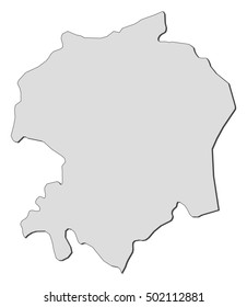 Map - Viljandi (Estonia)