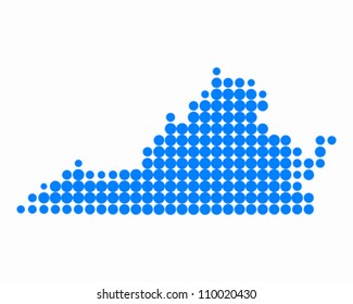 Map of Virginia