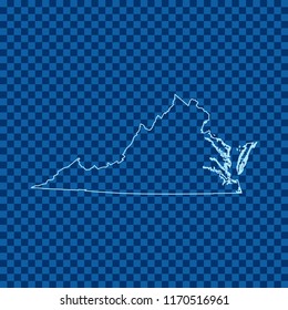 map of Virginia