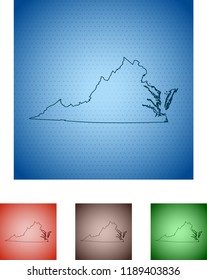 map of Virginia