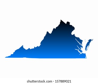 Map of Virginia